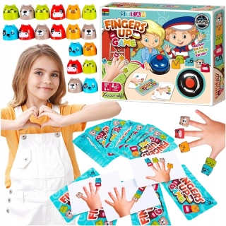 Fingers Up Game – hra s farebnými náprstkami na prsty
