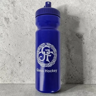 Športová fľaša s rozprašovačom 750 ml modrá