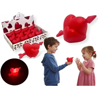 LED srdce so šípom