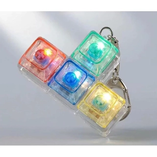 LED antistresový klikač s tlačidlami