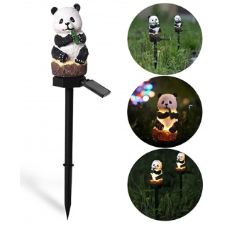 Solárna LED lampa Panda