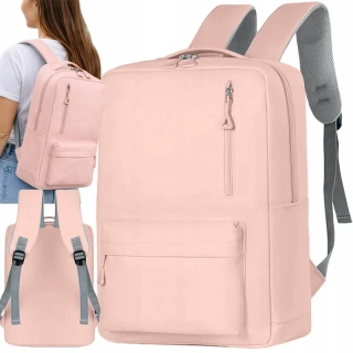 Mestský batoh na notebook 18 L ružový
