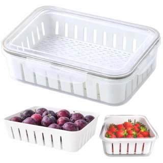 Nádoba do chladničky 2L s odkvapkávacou vložkou