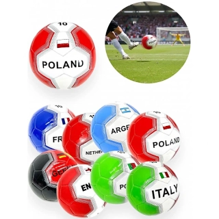 Futbalová lopta veľkosť 5 – dizajn národných tímov
