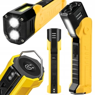 LED pracovná lampa s COB panelom a powerbankou