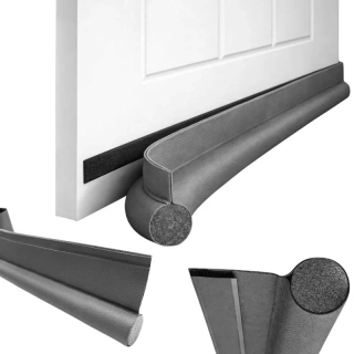 Samolepiace tesnenie pod dvere proti prievanu 96cm sivé