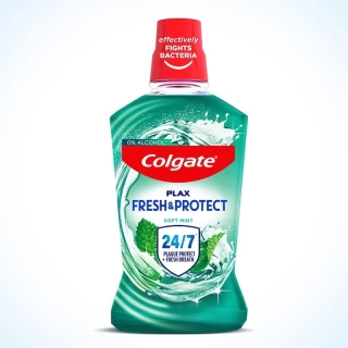 Ústna voda Colgate Plax Fresh & Protect Soft Mint 250 ml