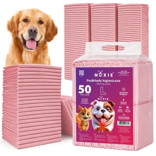 NUXIE® Hygienické podložky pre psa 45 × 60 cm 50 ks ružové