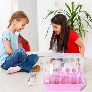 Klietka NUXIE® pre škrečky a malé hlodavce 38 cm