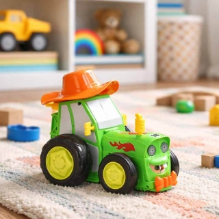RC skákajúci traktor na diaľkové ovládanie