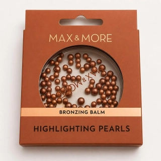 Max & More Bronzing Pearls – rozjasňujúce bronzujúce perly