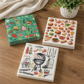 Papierové servítky 25 × 25 cm – 20 ks