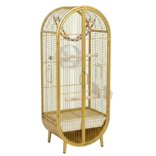 Zlatá voliéra pre vtáky NUXIE® RX25 100 cm