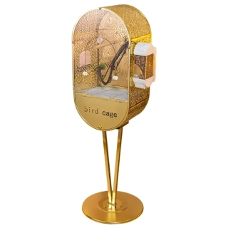 Zlatá voliéra pre vtáky NUXIE® RX26 128 cm