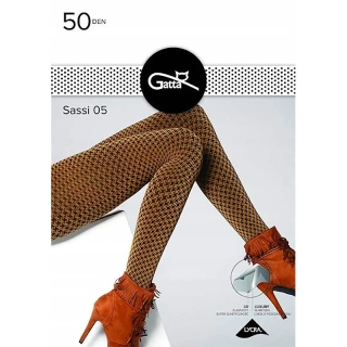 Gatta Sassi 05 50 DEN – vzorované dámske pančuchy