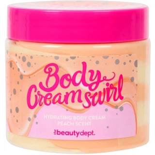 Hydratačný telový krém The Beauty Dept. Body Cream Swirl Peach 200 ml