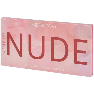 FABFACTORY Warm Blush Nude Eyeshadow Palette
