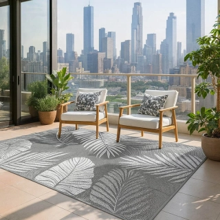 Vonkajší koberec na terasu a balkón 120 × 180 cm