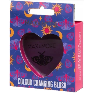 MAX & MORE Colour Changing Blush – krémová lícenka meniaca farbu podľa pH pokožky