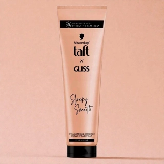 Taft x Gliss Sleeky Smooth uhladzujúci krém na vlasy 150 ml