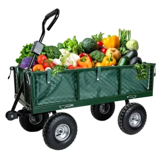 Záhradný vozík HÖGLER 100 l / 400 kg s plachtou