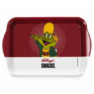 Podnos Kellogg's Smacks – retro servírovací podnos so žabkou Dig’em