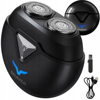 Mini elektrický holiaci strojček čierny