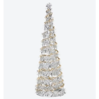 Holografický LED stromček 45 cm