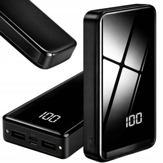 Powerbanka 20 000 mAh s baterkou