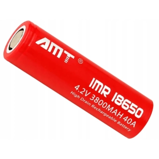 Nabíjateľná batéria Amt Li-Ion Li-Ion 18650 3800 mAh