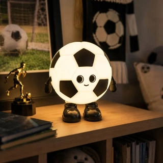 Nočná LED lampa Futbalová lopta