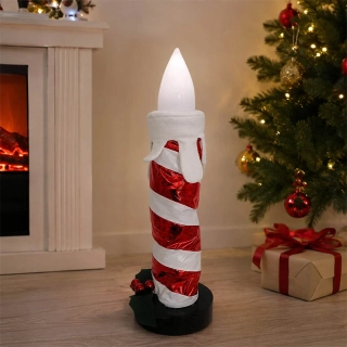 Vianočná LED sviečka 64 cm s časovačom