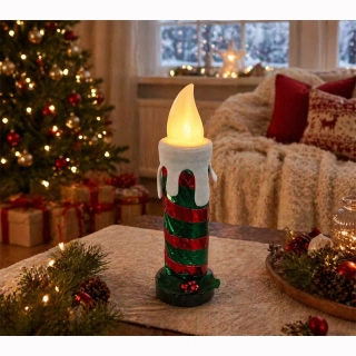 Vianočná LED sviečka 64 cm s časovačom