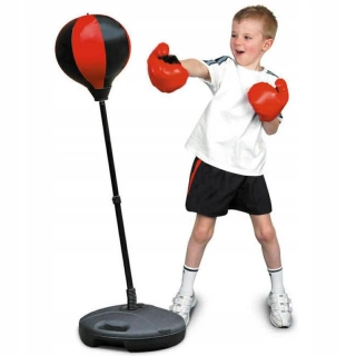 Detská boxovacia súprava 3 v 1 s boxovacím vrecom