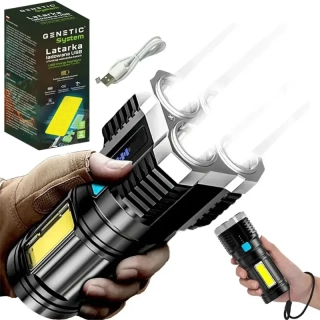 LED baterka GENETIC® USB 5 W
