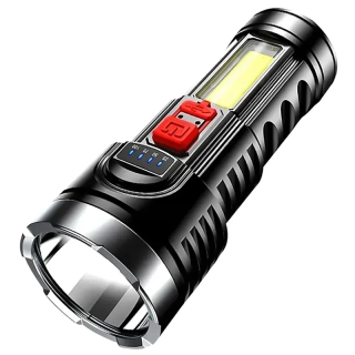 LED baterka GENETIC® s akumulátorom a COB osvetlením