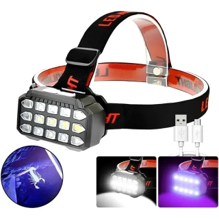 UV LED čelovka GENETIC® vodeodolná