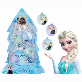 Disney Frozen vianočné ozdoby s prekvapením
