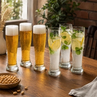 Pohár na pivo 550 ml – vysoký sklenený pohár