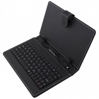 Univerzálne puzdro na tablet Esperanza MADERA 7,85" s klávesnicou