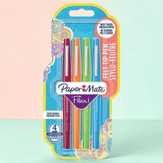 Farebné fixky Paper Mate Flair 0,7 mm – 4 kusy