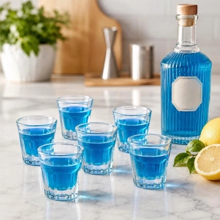 Sklenený pohárik 50 ml s hrubšími stenami