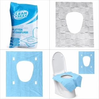 Hygienické jednorazové podložky na WC sedadlo – 10 ks