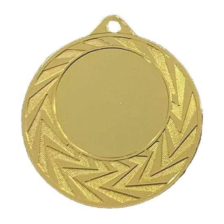 MMC0240 Zlatá kovová medaila ø 40 mm