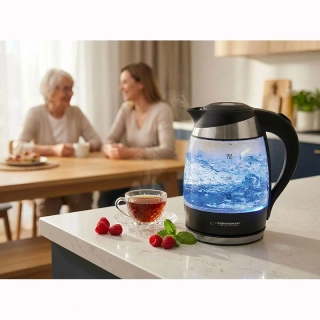 Sklenená rýchlovarná kanvica Esperanza GULLFOSS 1,8 L