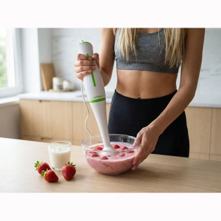 Tyčový mixér Esperanza FRAPPE 250 W bielo-zelený