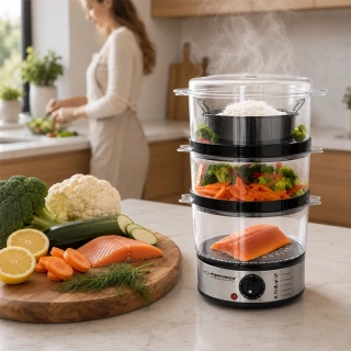 Parný hrniec Esperanza STEAM VOLCANO 7,5 L