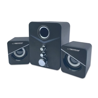 Počítačové reproduktory 2.1 Esperanza CANCAN s USB-C napájaním a subwooferom