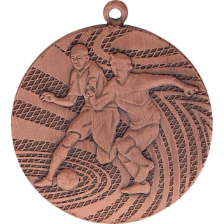 MMC1340 Bronzová futbalová medaila 40 mm