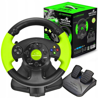 Herný volant Esperanza HIGH OCTANE Xbox 360 Edition s pedálmi
